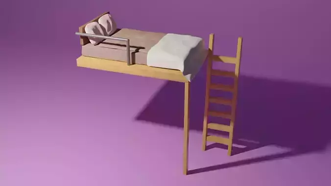 Raised bed 3D model