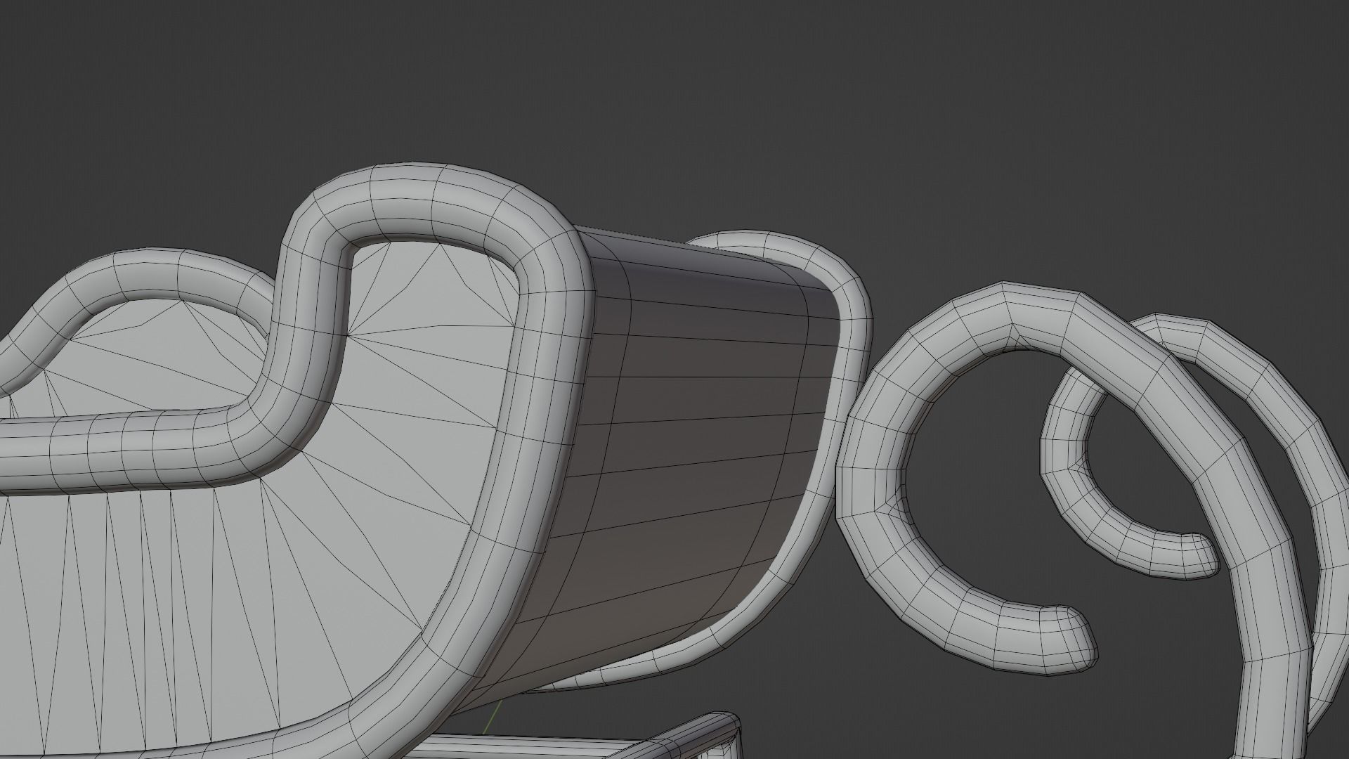 Christmas Sledge 3D model_11