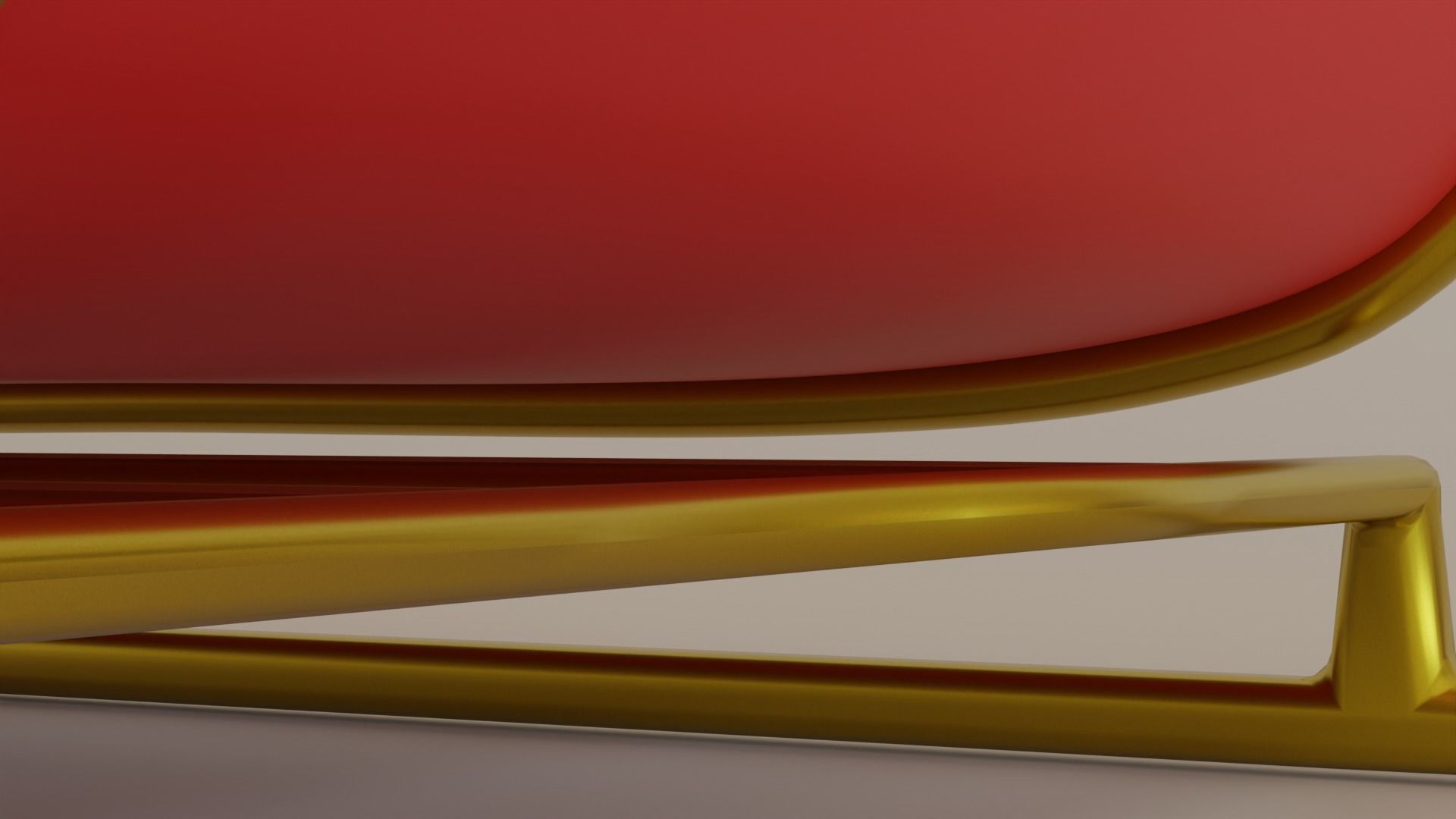 Christmas Sledge 3D model_3