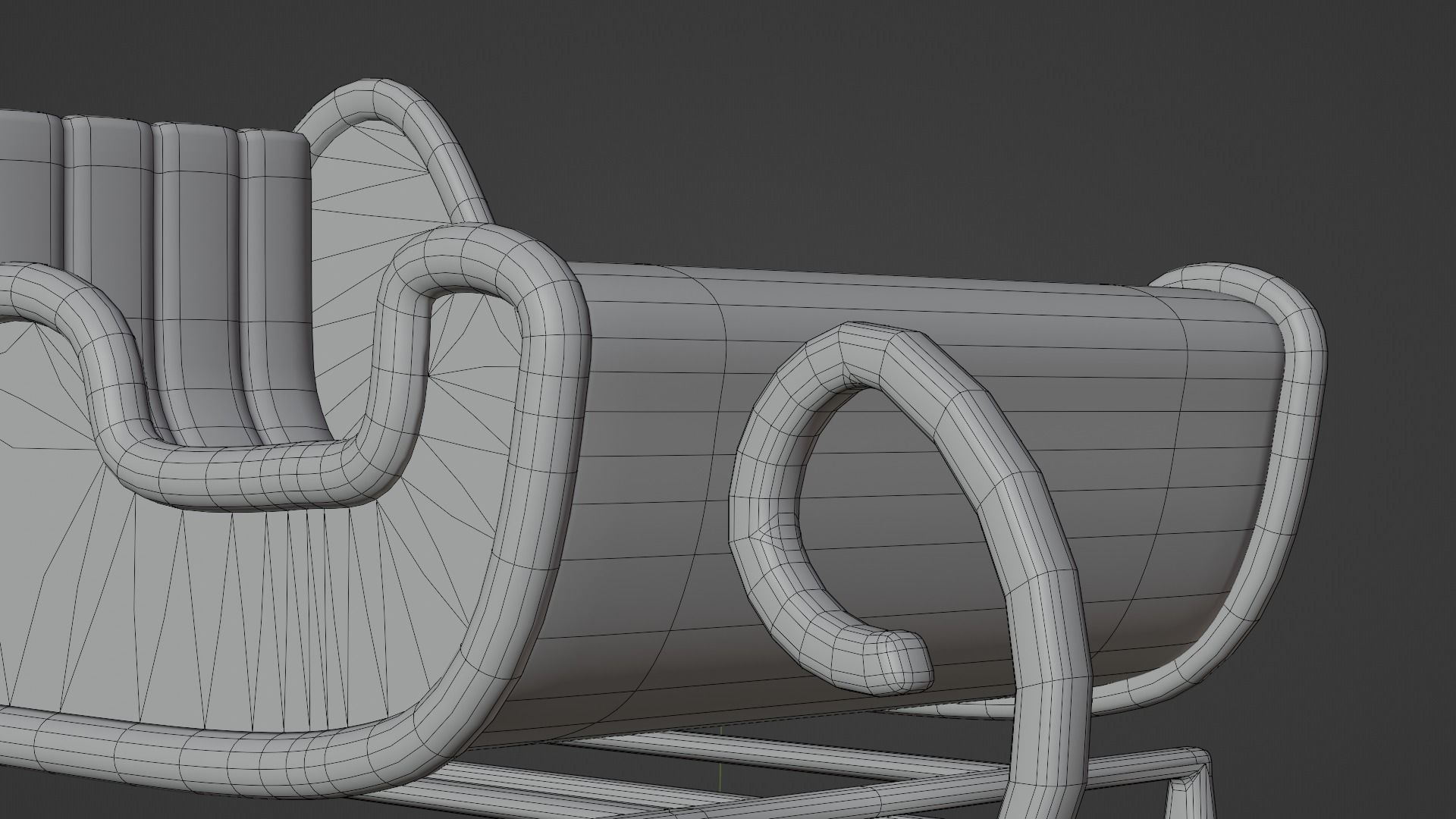 Christmas Sledge 3D model_15