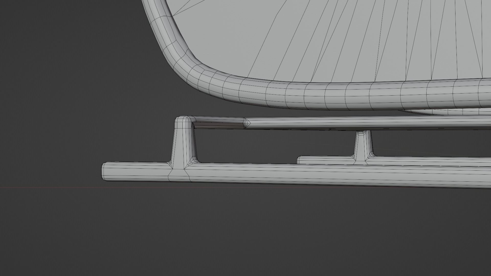 Christmas Sledge 3D model_12