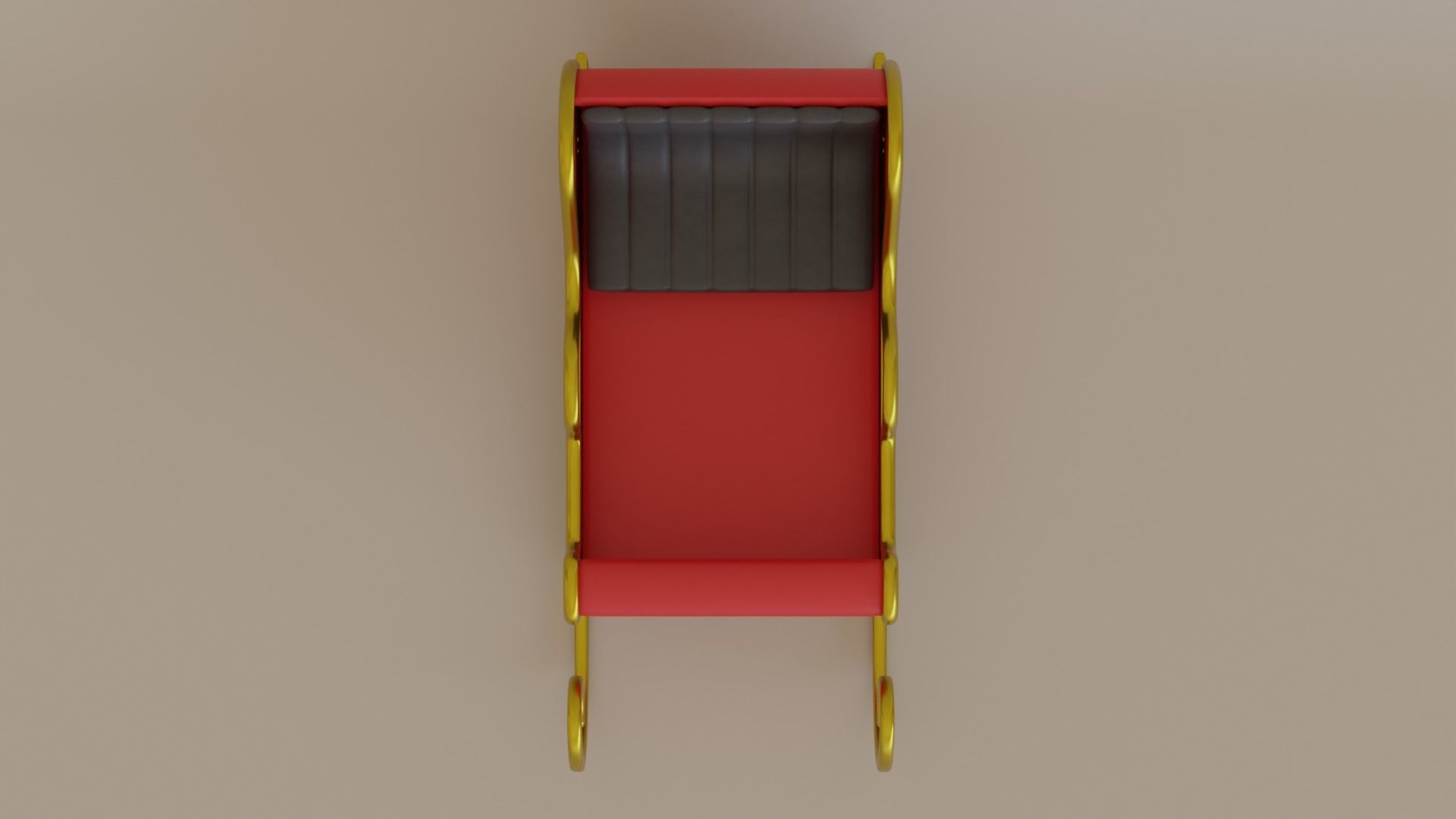 Christmas Sledge 3D model_7