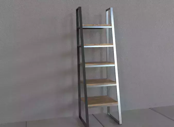 Industrial Style Bookshelf