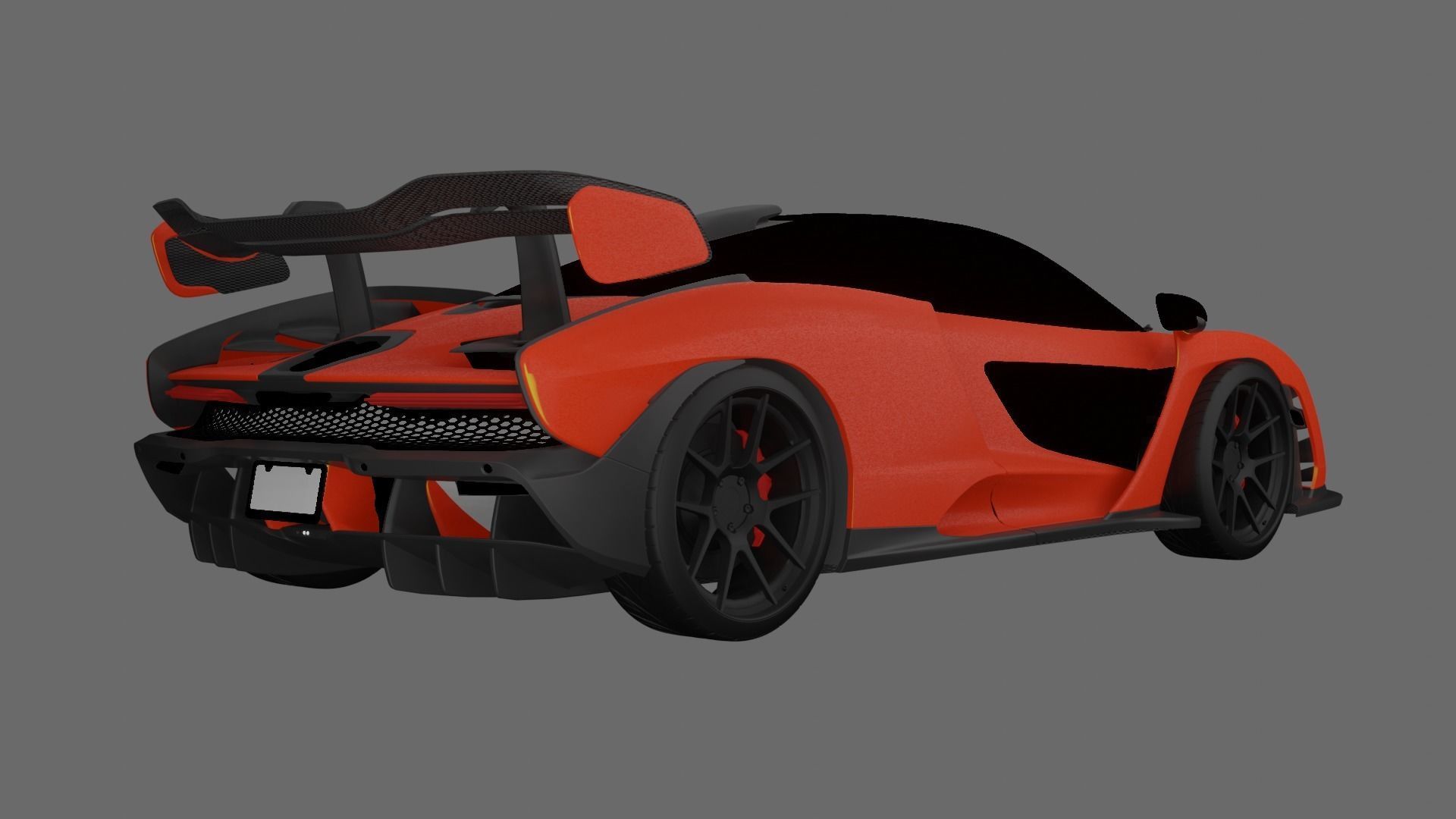 Mclaren Senna 3D model_1