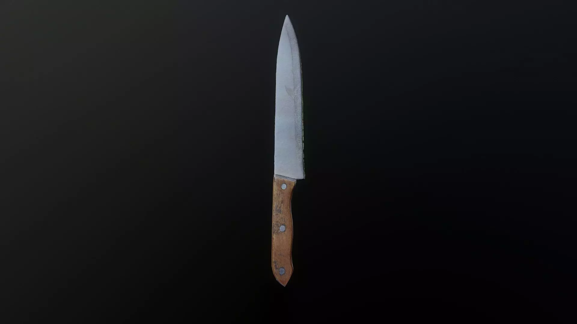 3D Scan Kitchen Knife 01 Low-poly 3D model_0