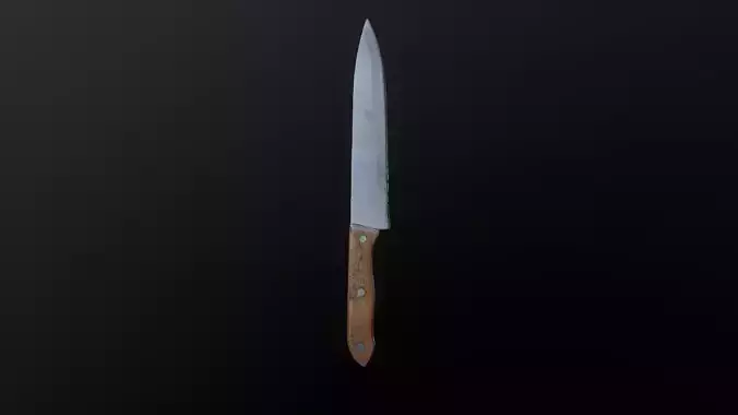3D Scan Kitchen Knife 01