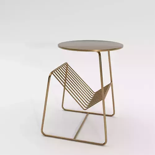 Metal Side Table 