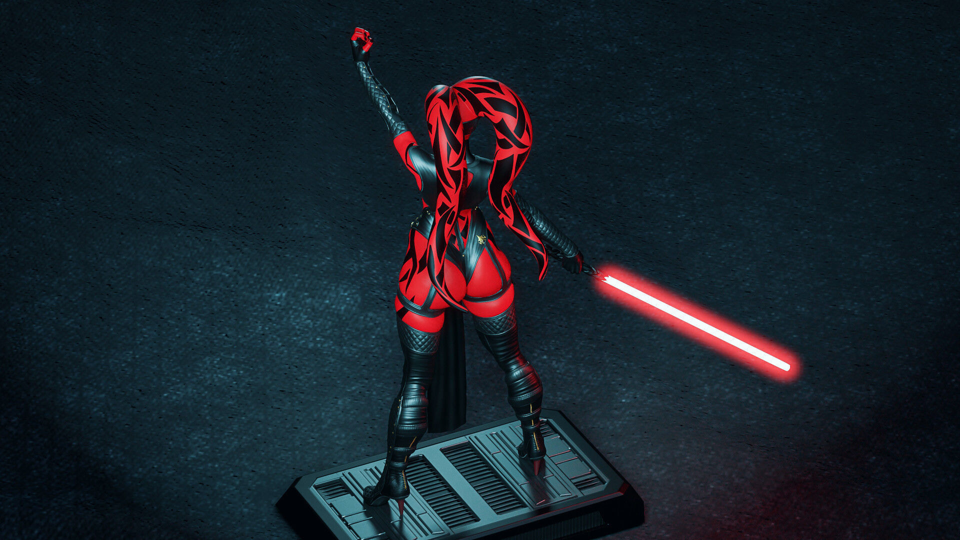 Darth Talon Redesign 3D print model_13