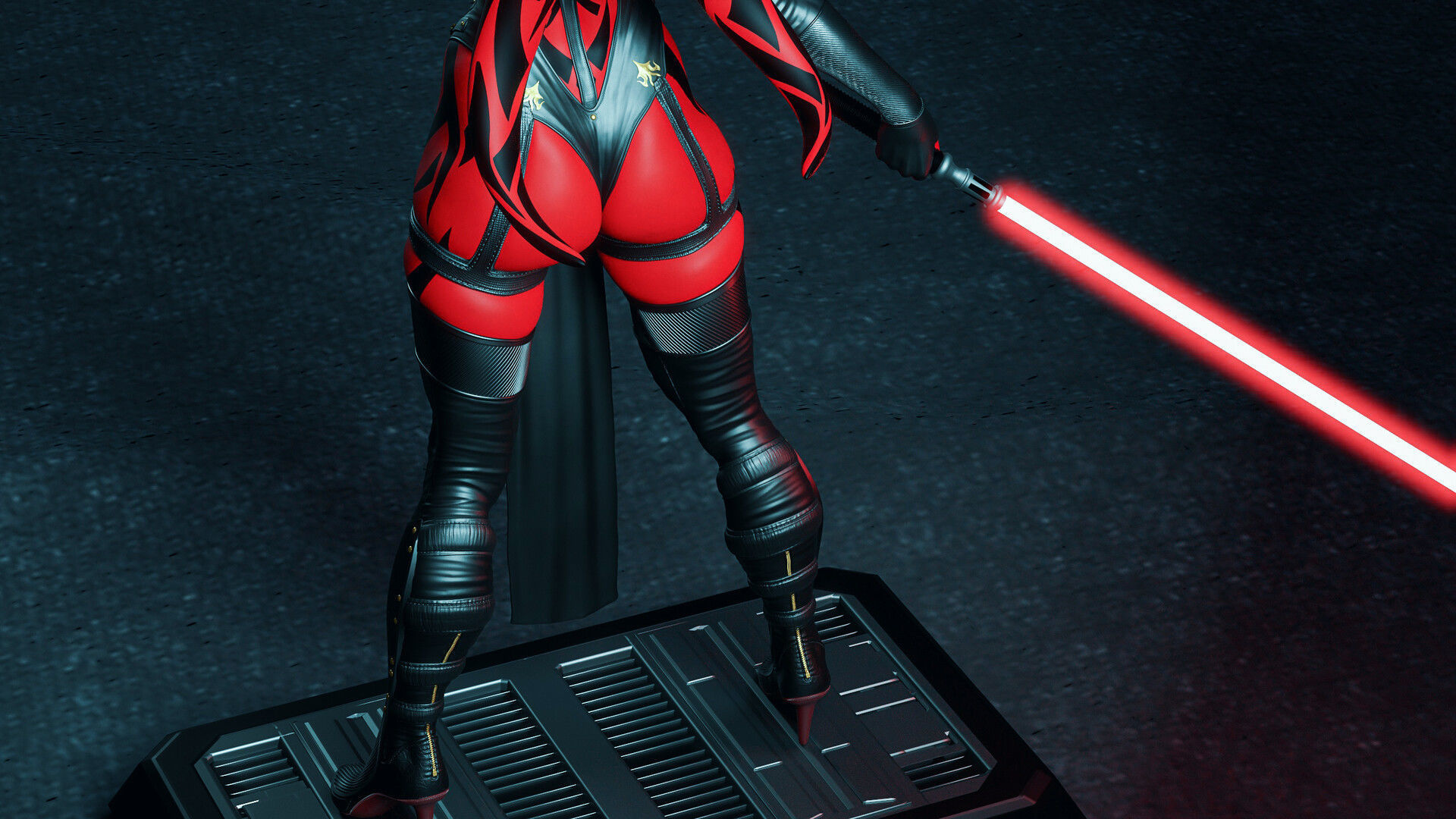 Darth Talon Redesign 3D print model_16