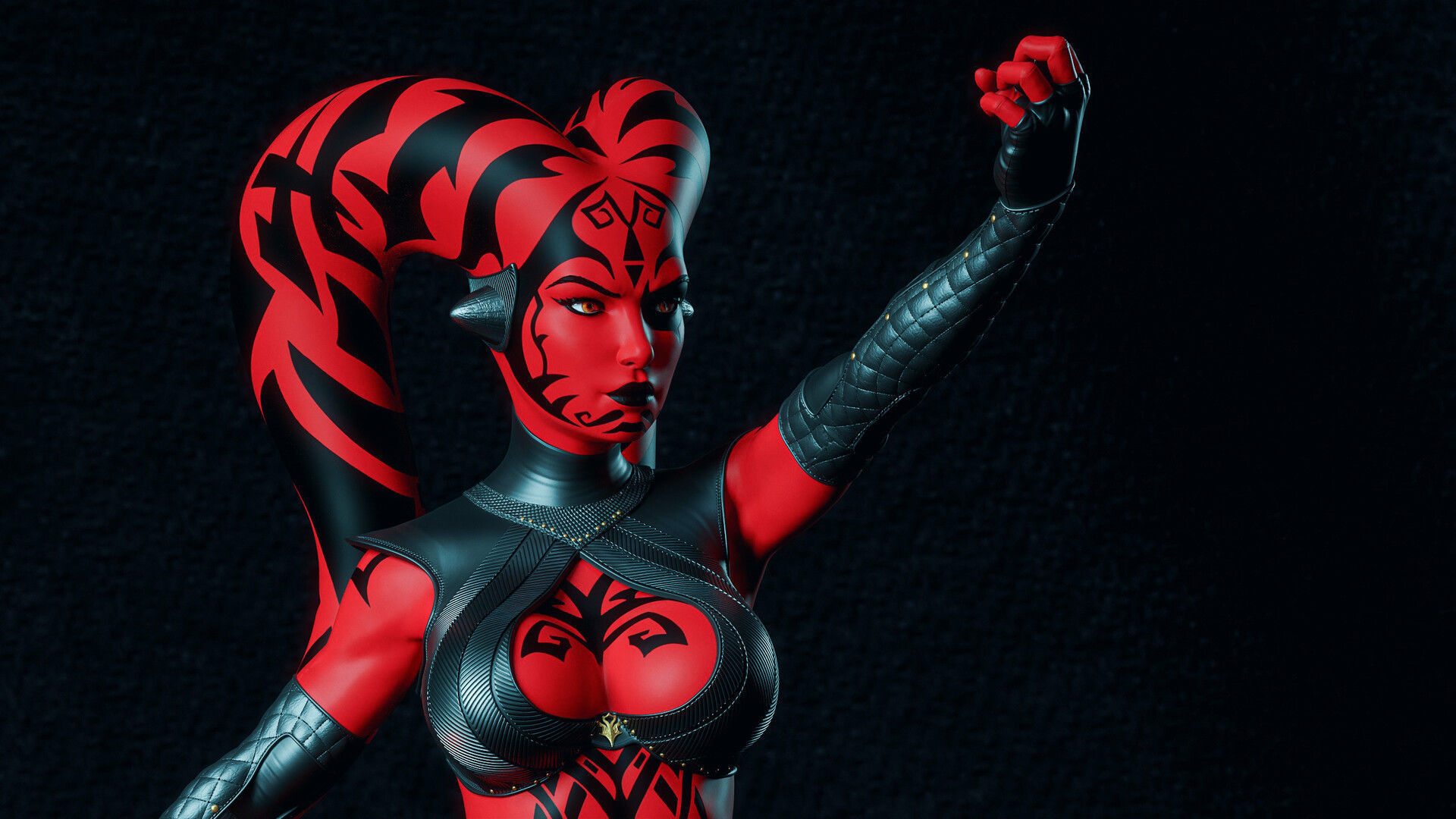 Darth Talon Redesign 3D print model_5