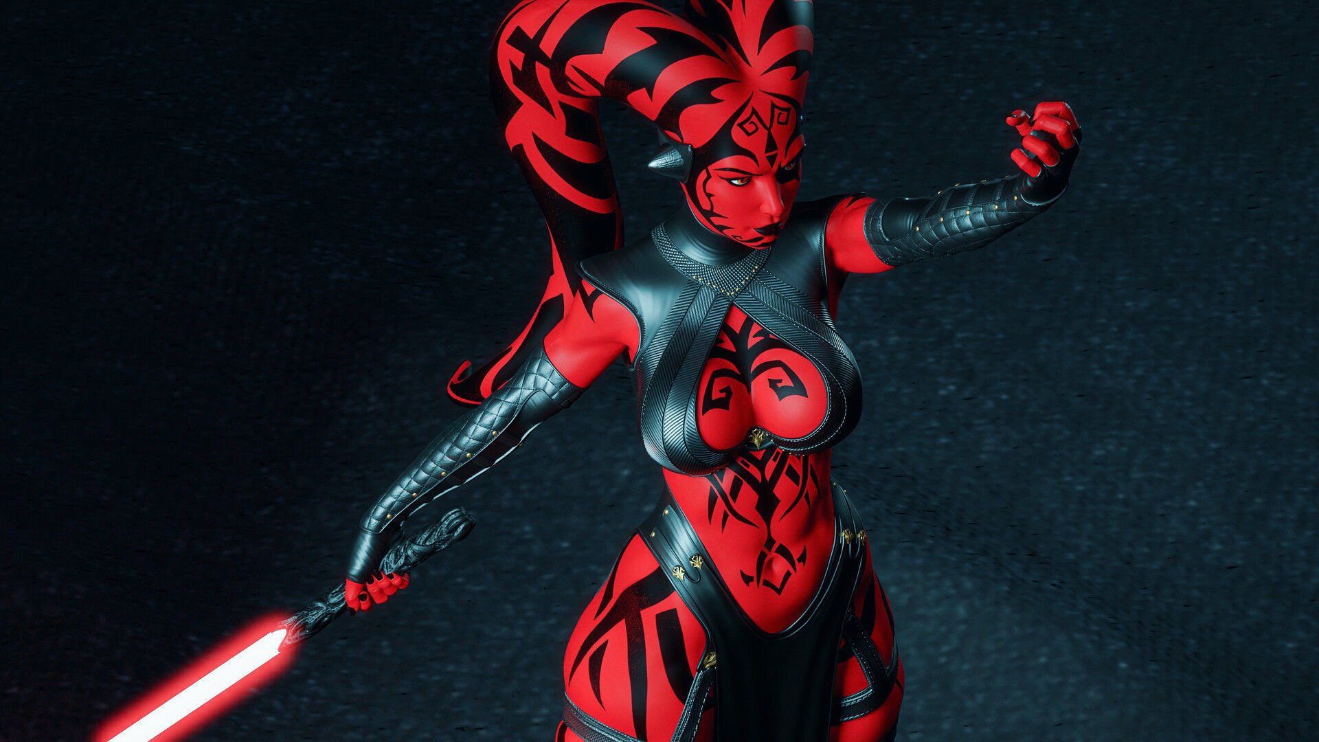 Darth Talon Redesign 3D print model_10