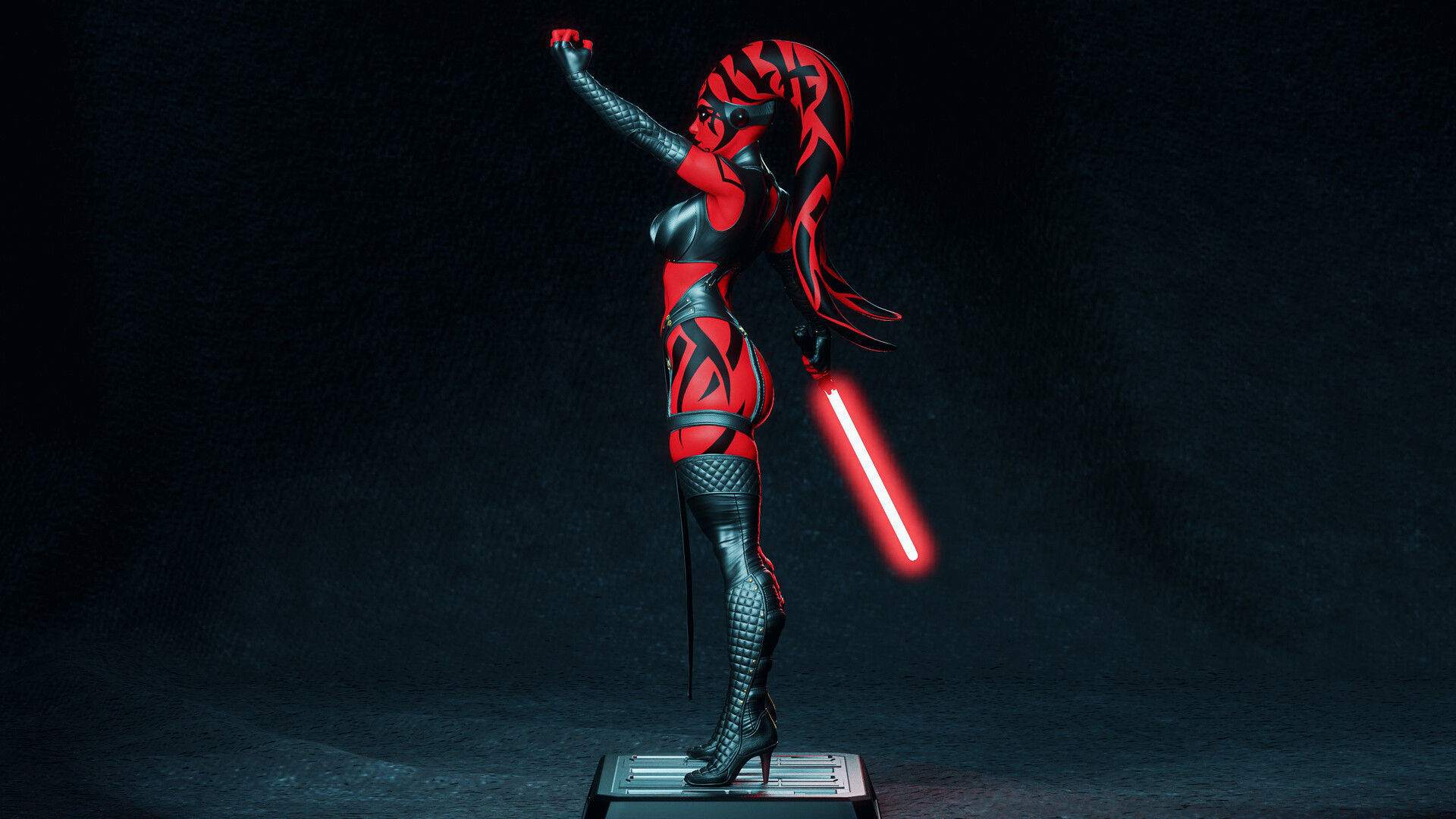 Darth Talon Redesign 3D print model_9