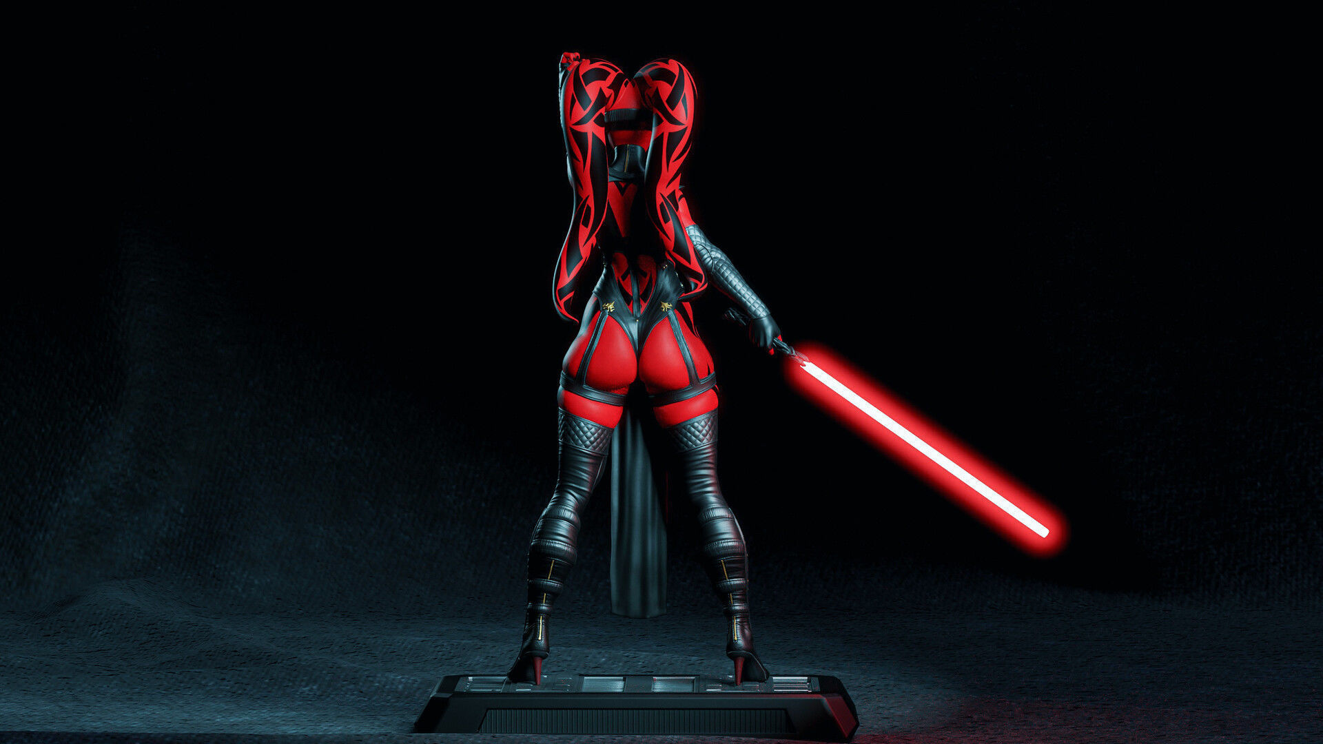 Darth Talon Redesign 3D print model_11