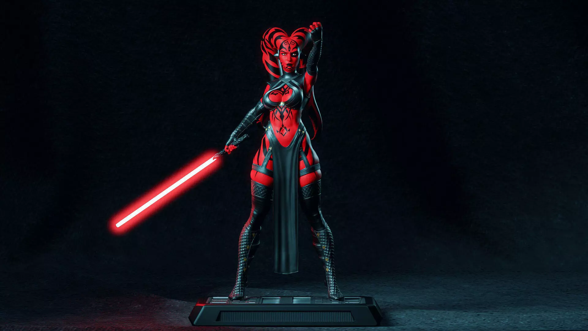 Darth Talon Redesign 3D print model_0