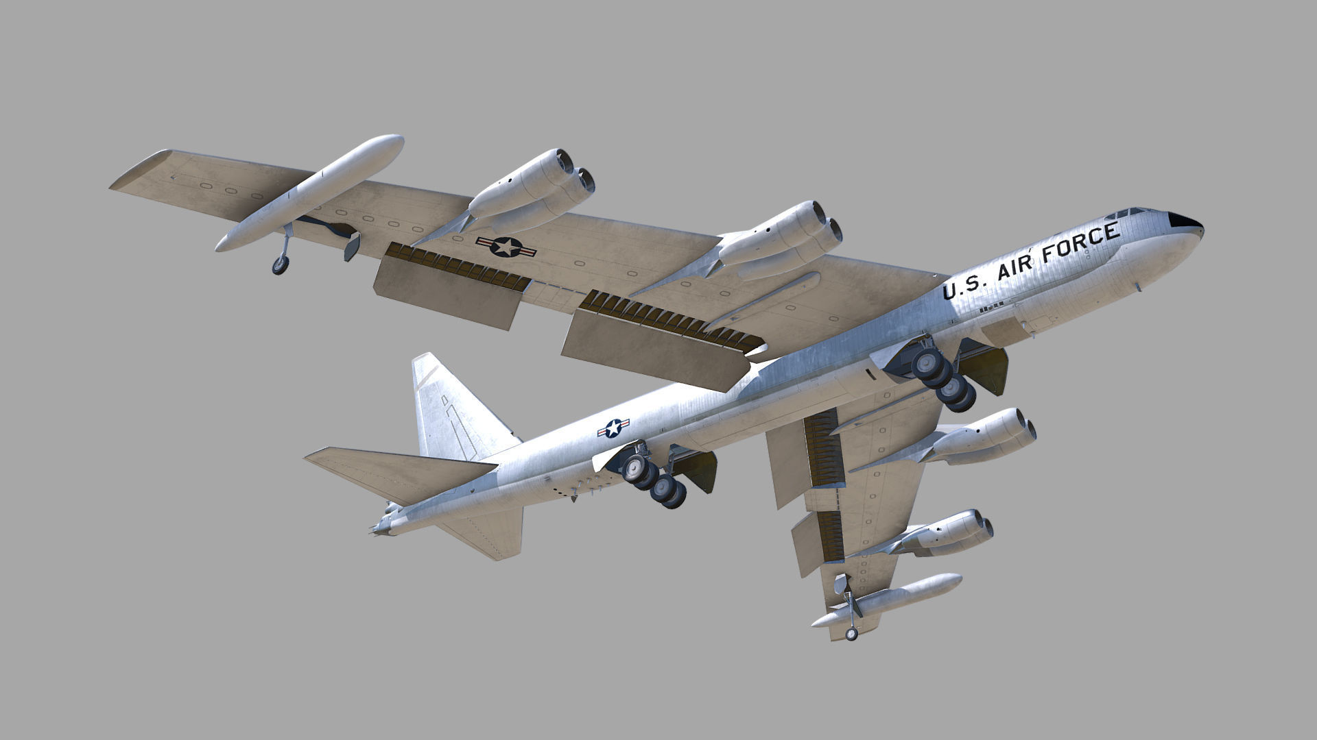Boeing B-52 Stratofortress 3D model_18