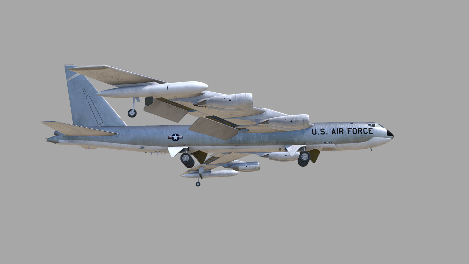 Boeing B-52 Stratofortress 3D model_20