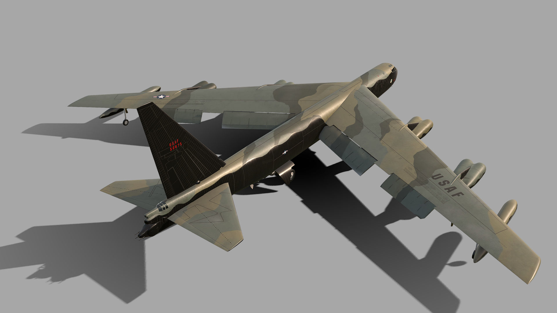 Boeing B-52 Stratofortress 3D model_13