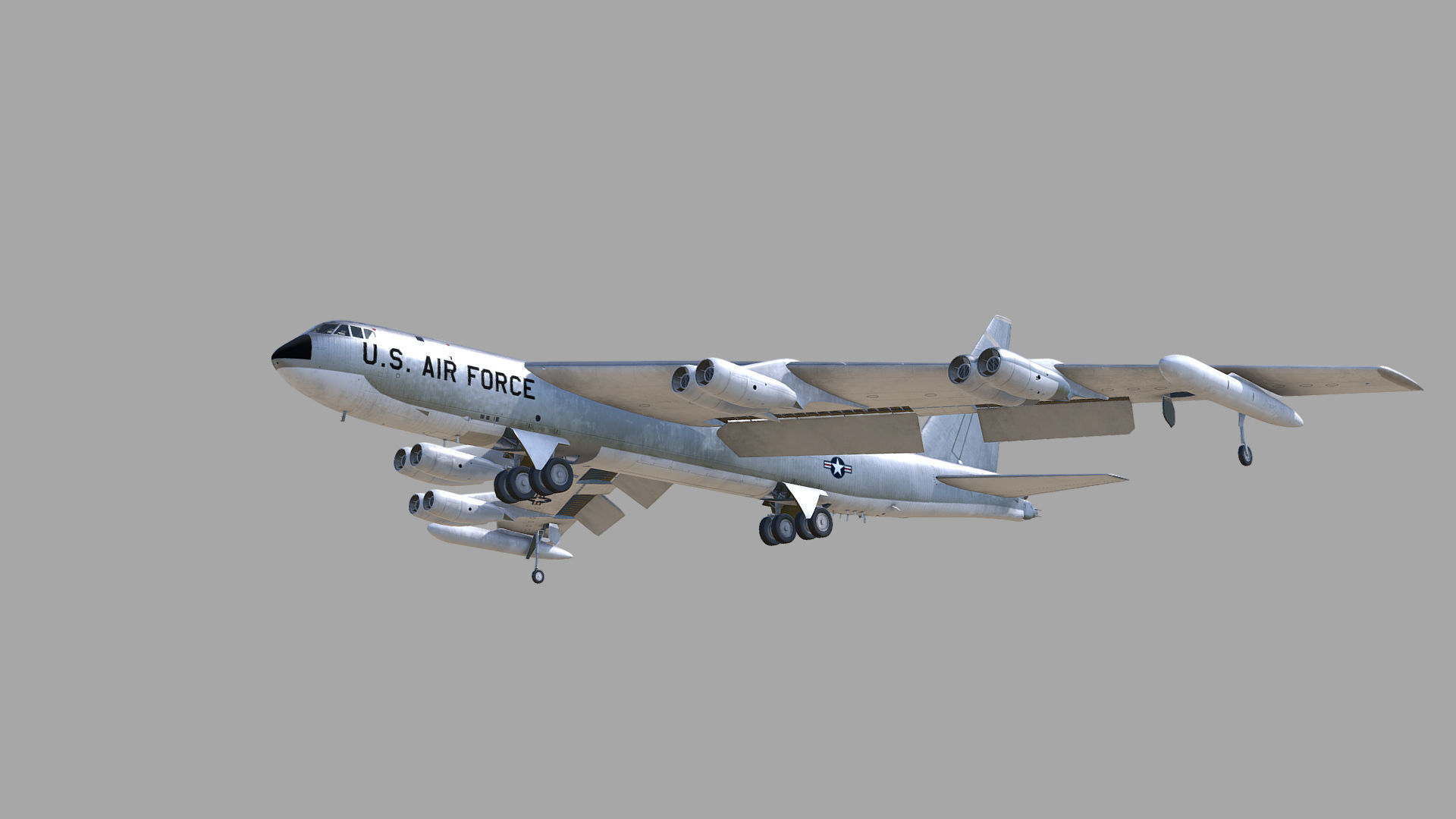 Boeing B-52 Stratofortress 3D model_19