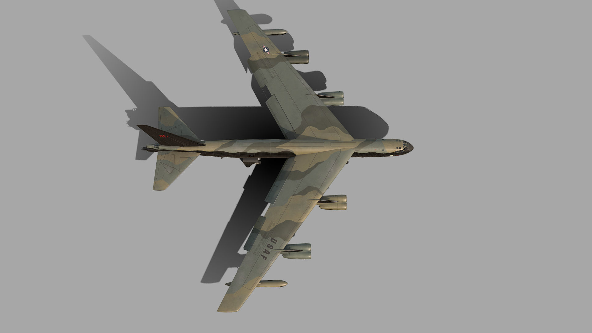 Boeing B-52 Stratofortress 3D model_4