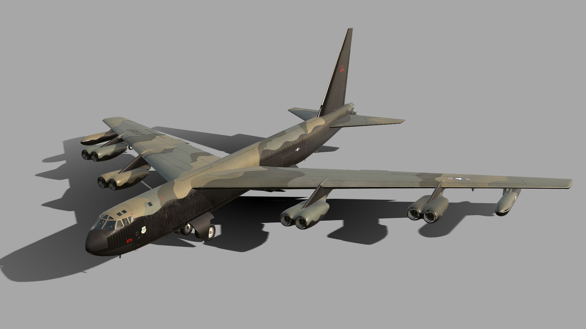 Boeing B-52 Stratofortress 3D model_17