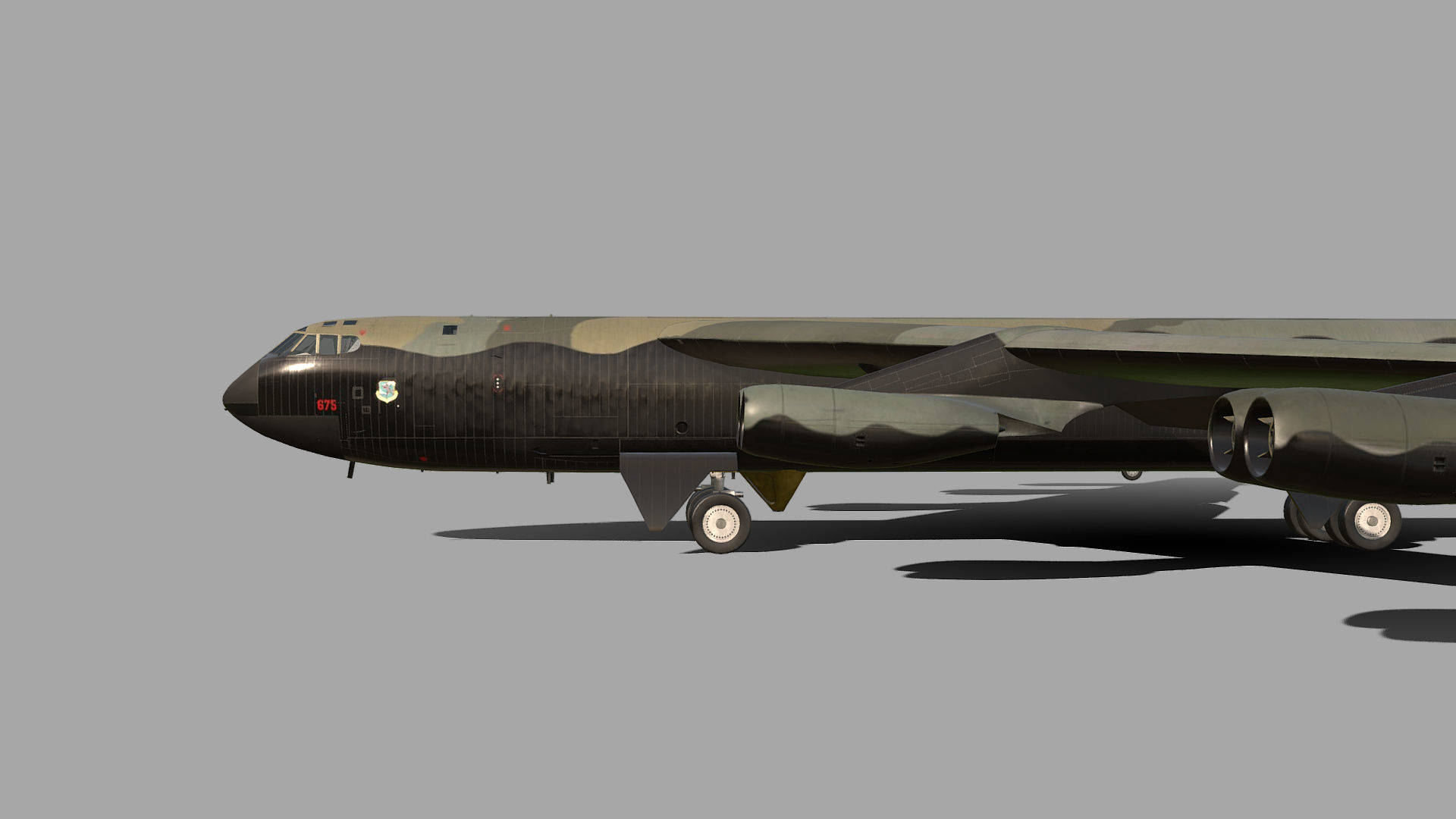 Boeing B-52 Stratofortress 3D model_3
