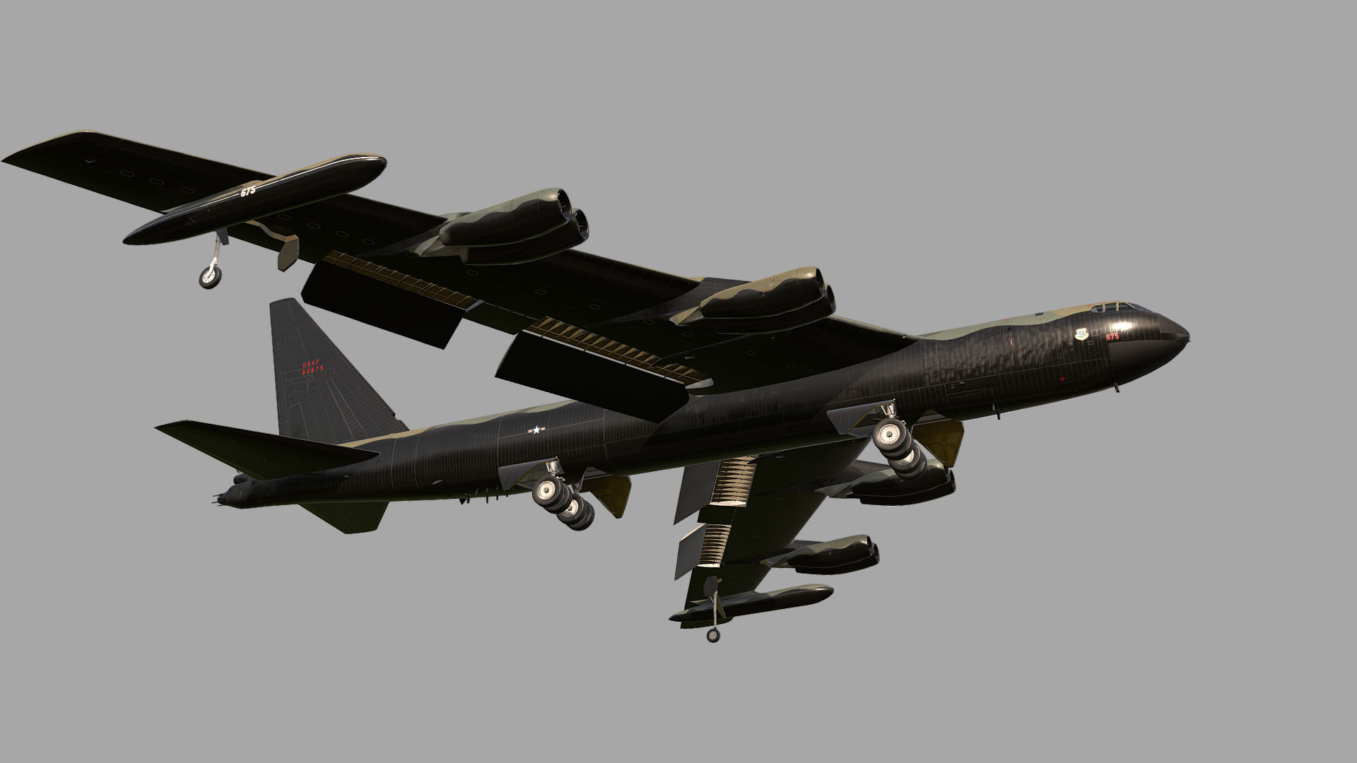 Boeing B-52 Stratofortress 3D model_24