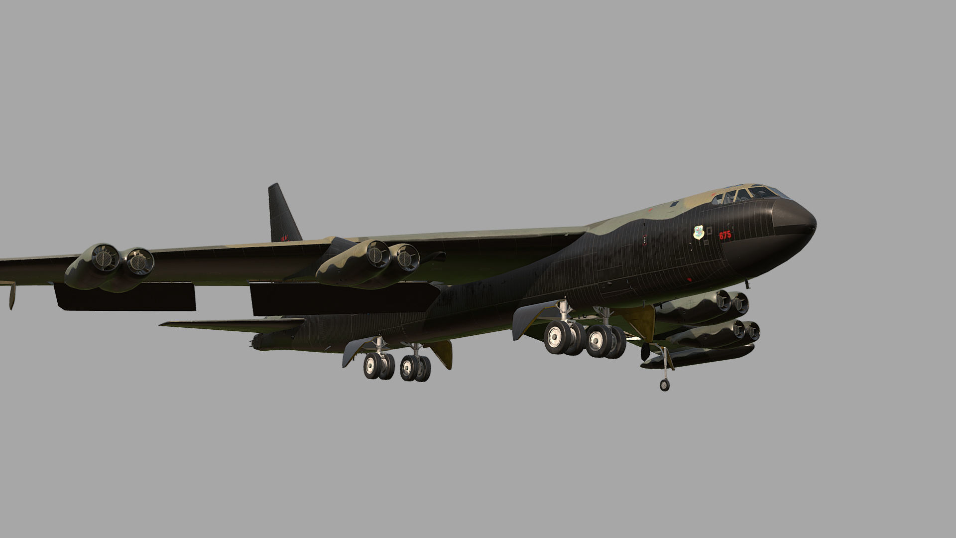 Boeing B-52 Stratofortress 3D model_23