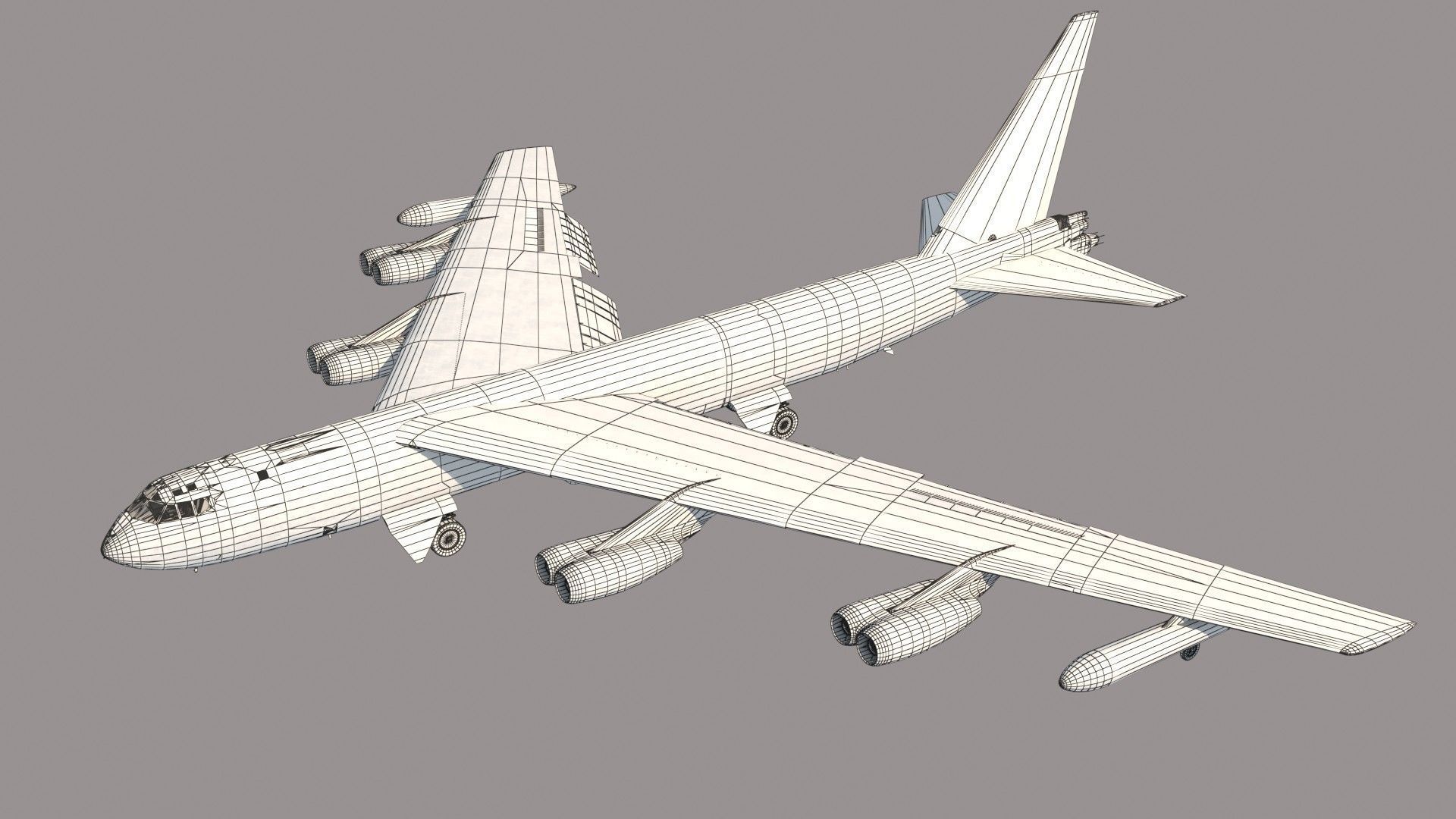 Boeing B-52 Stratofortress 3D model_28