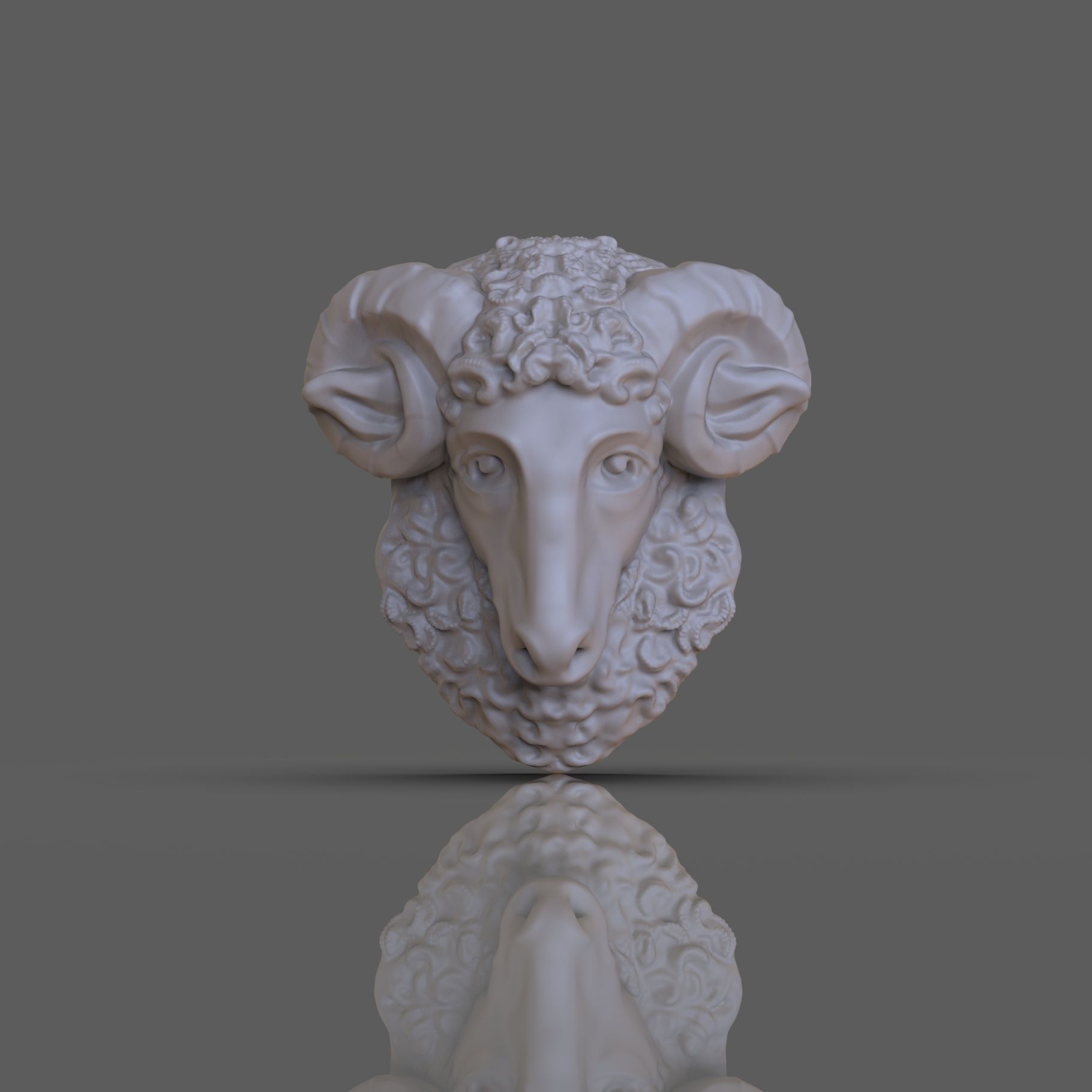 Golden fleece 3D print model_6