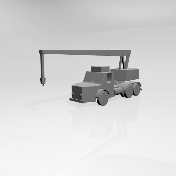 Crane 01 3D model_13