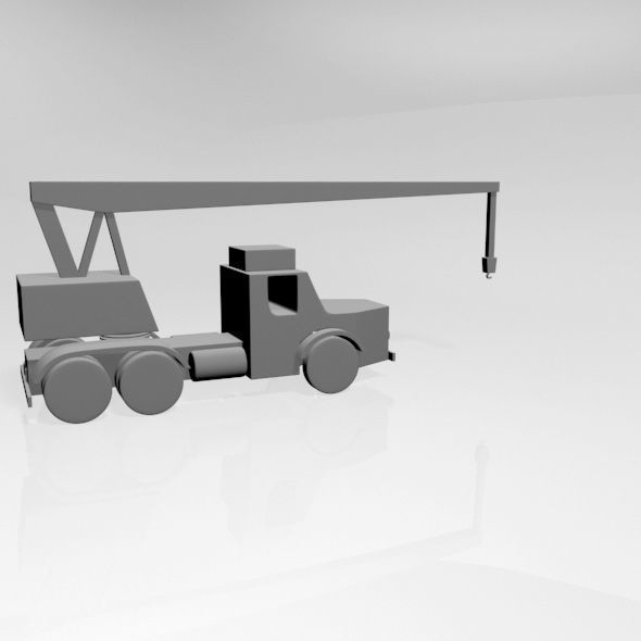Crane 01 3D model_18