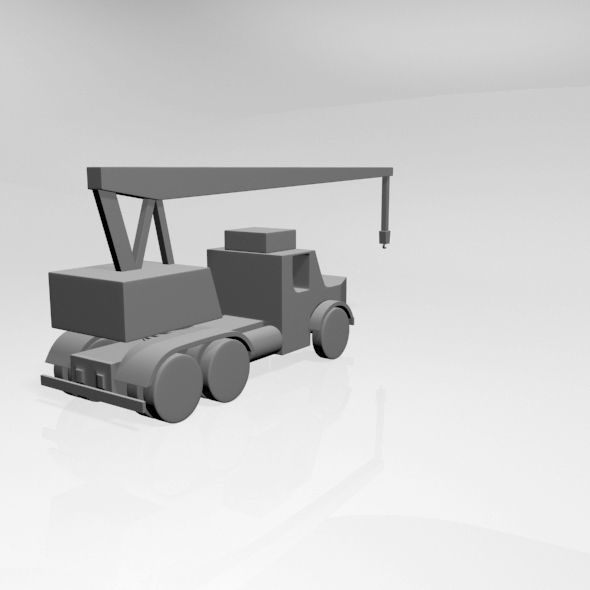 Crane 01 3D model_19