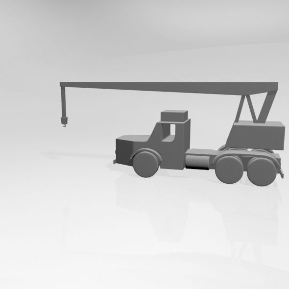 Crane 01 3D model_11