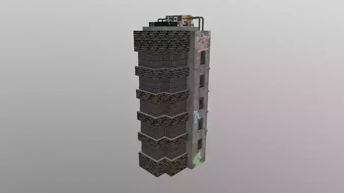 Cyberpunk City - Building 41