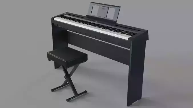 Yamaha P-45 88-Key Weighted Action Digital Piano Black
