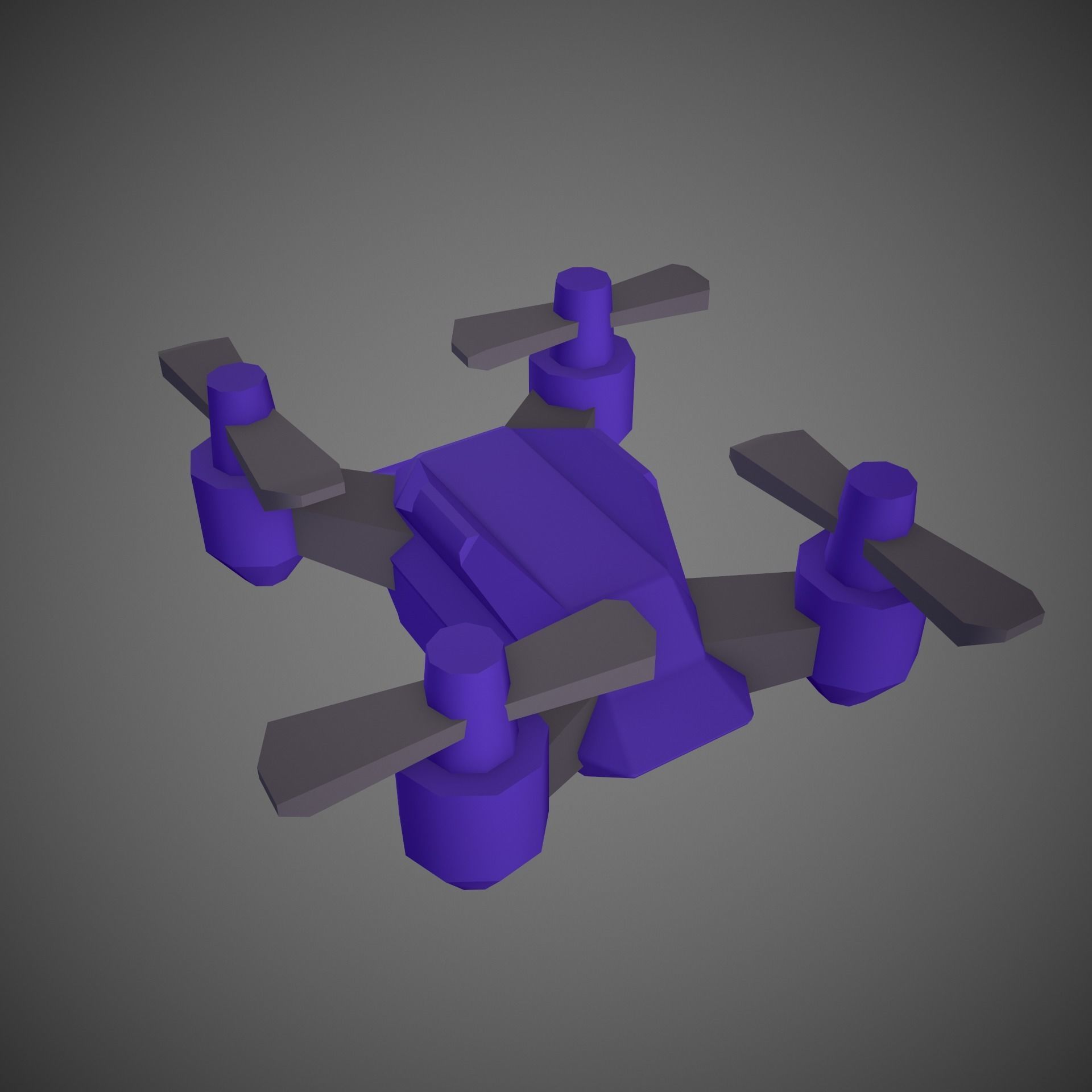 Drone LVL 1-3 - Game Ready - Hyper Casual Free low-poly 3D model_42