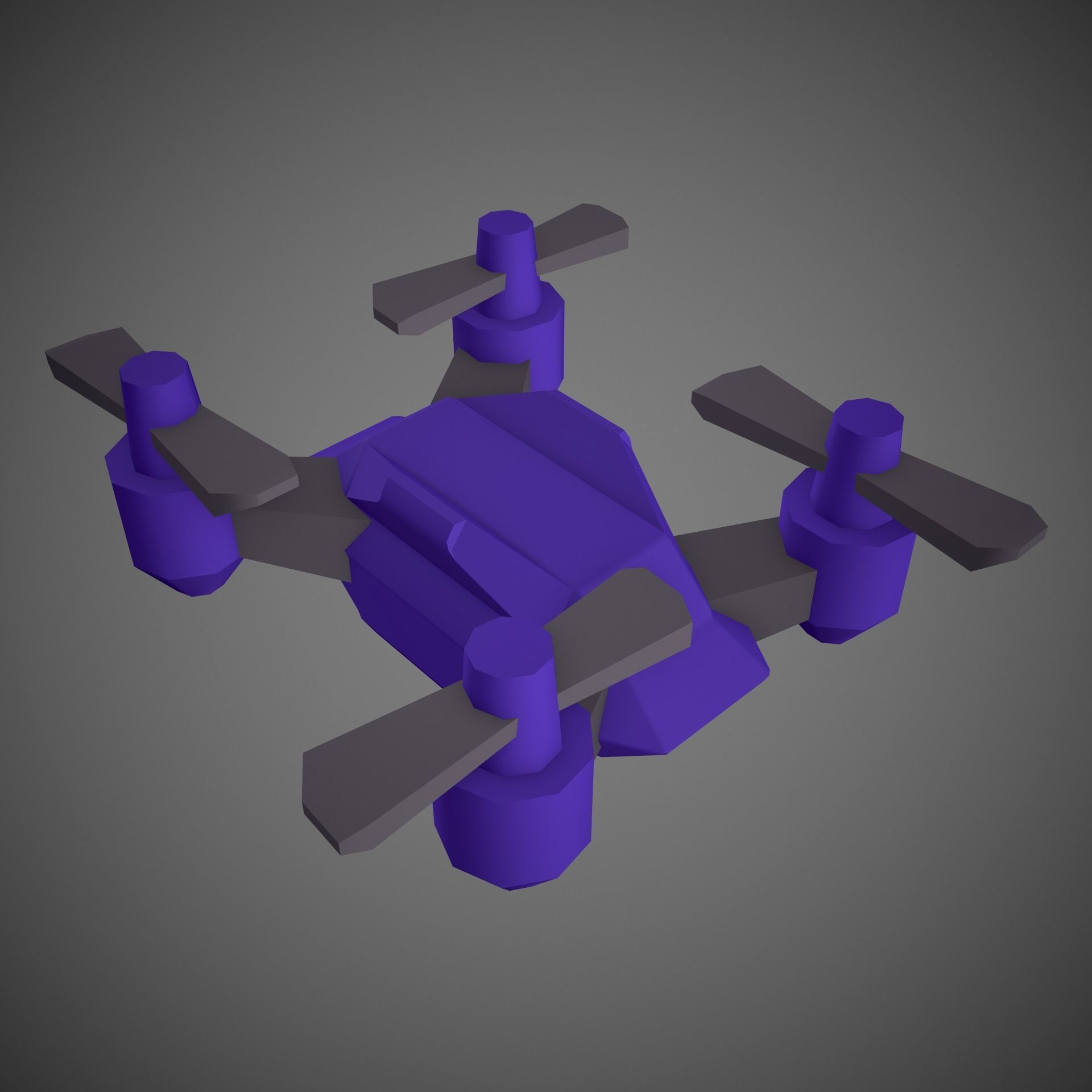 Drone LVL 1-3 - Game Ready - Hyper Casual Free low-poly 3D model_43