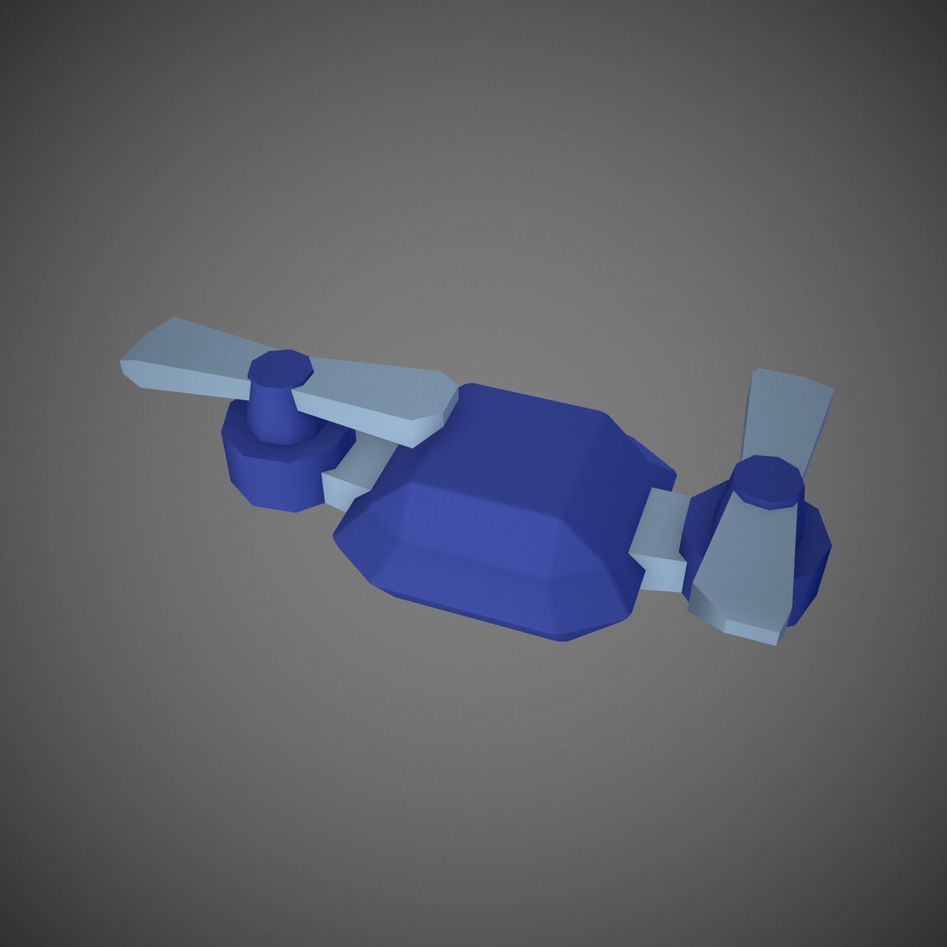 Drone LVL 1-3 - Game Ready - Hyper Casual Free low-poly 3D model_19
