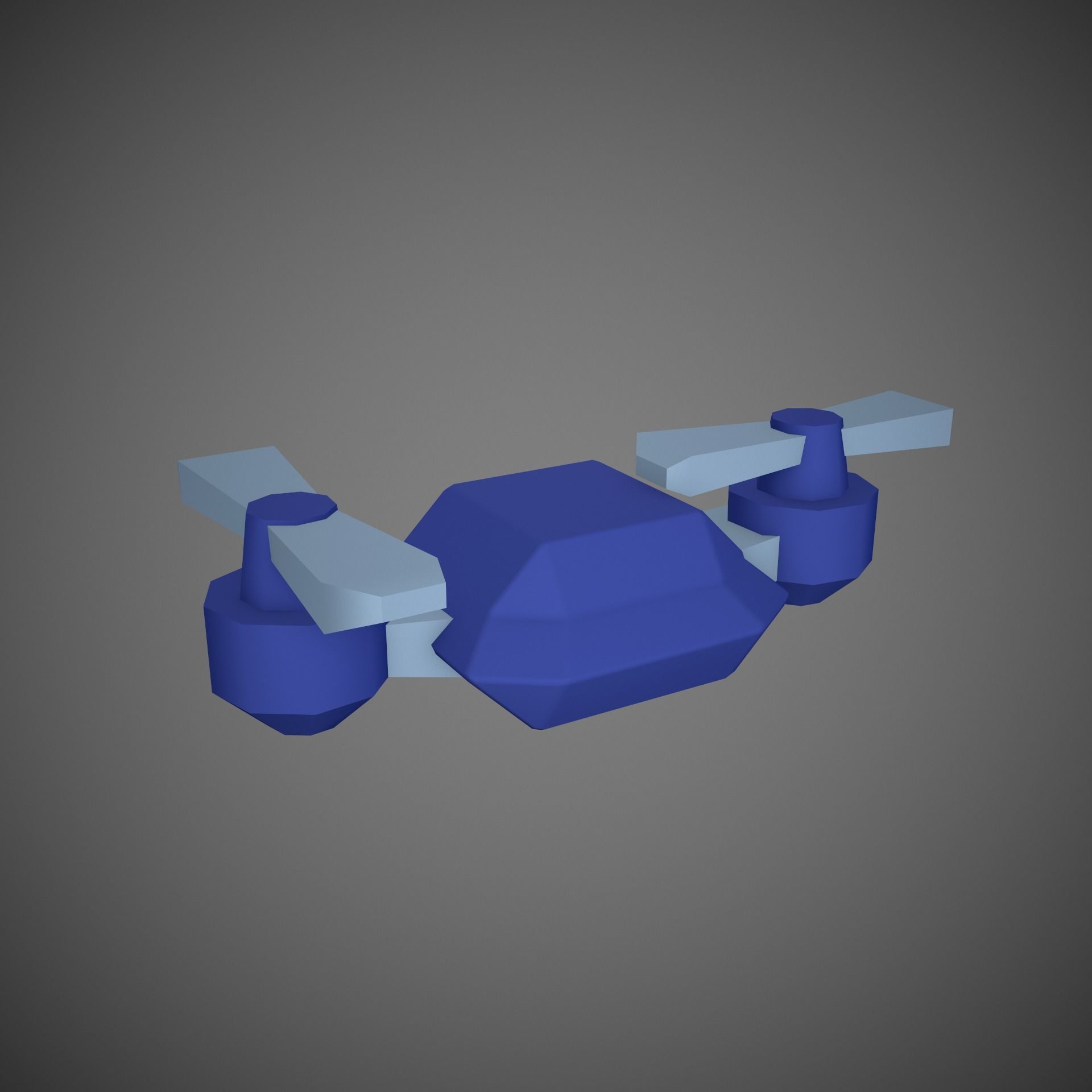 Drone LVL 1-3 - Game Ready - Hyper Casual Free low-poly 3D model_3