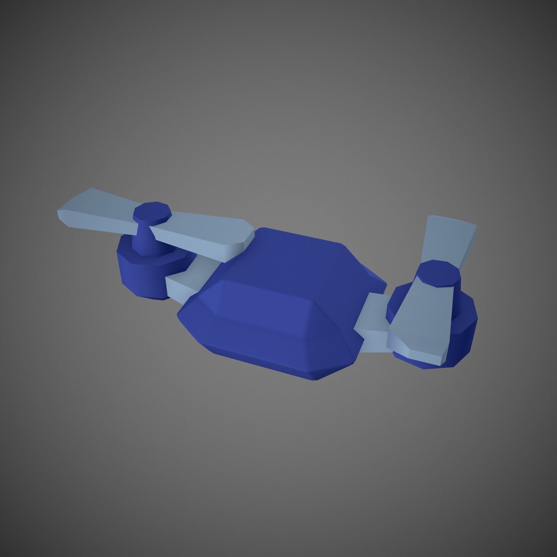 Drone LVL 1-3 - Game Ready - Hyper Casual Free low-poly 3D model_20