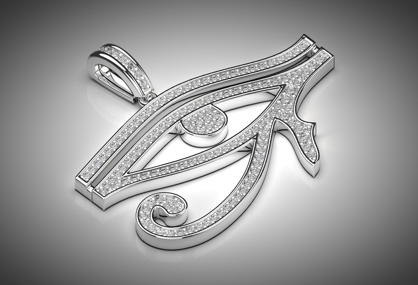 EYE OF HORUS 3D print model_1