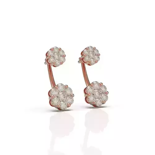 Diamond earrings