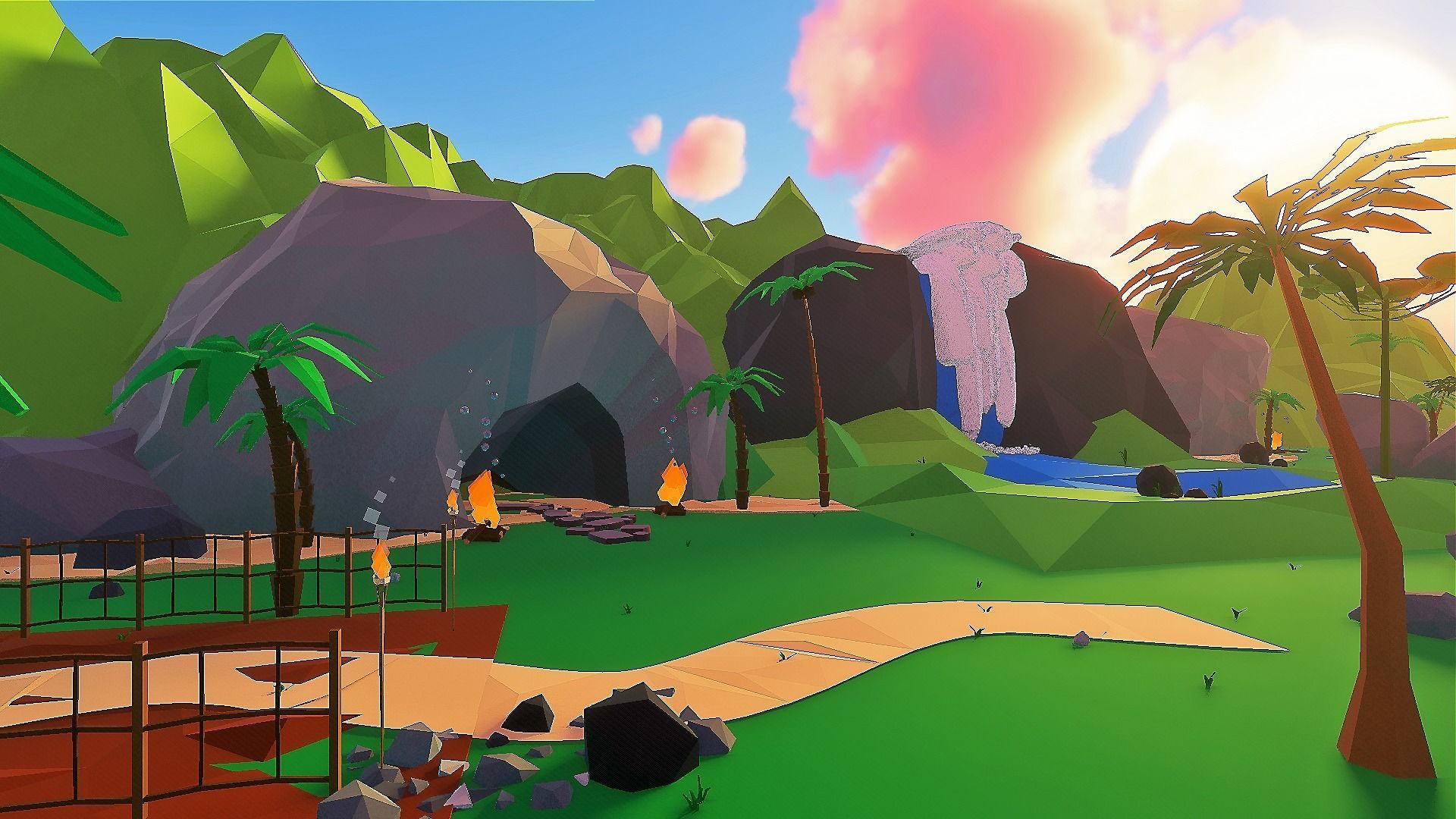 Islandville Resort Low-poly 3D model_18