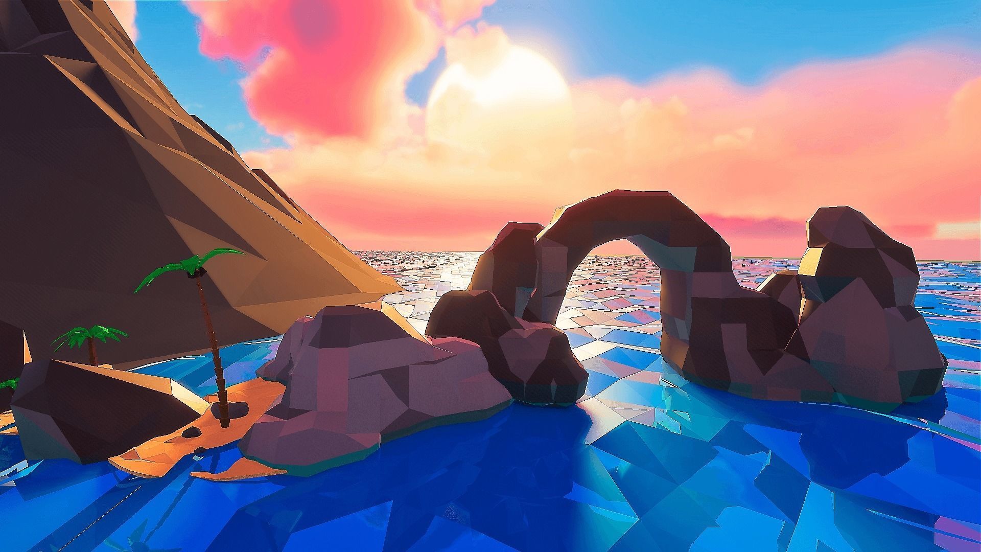 Islandville Resort Low-poly 3D model_25