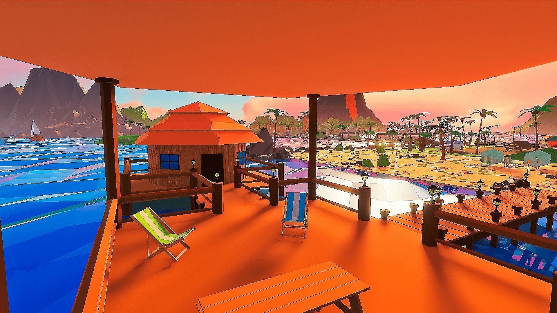 Islandville Resort Low-poly 3D model_20