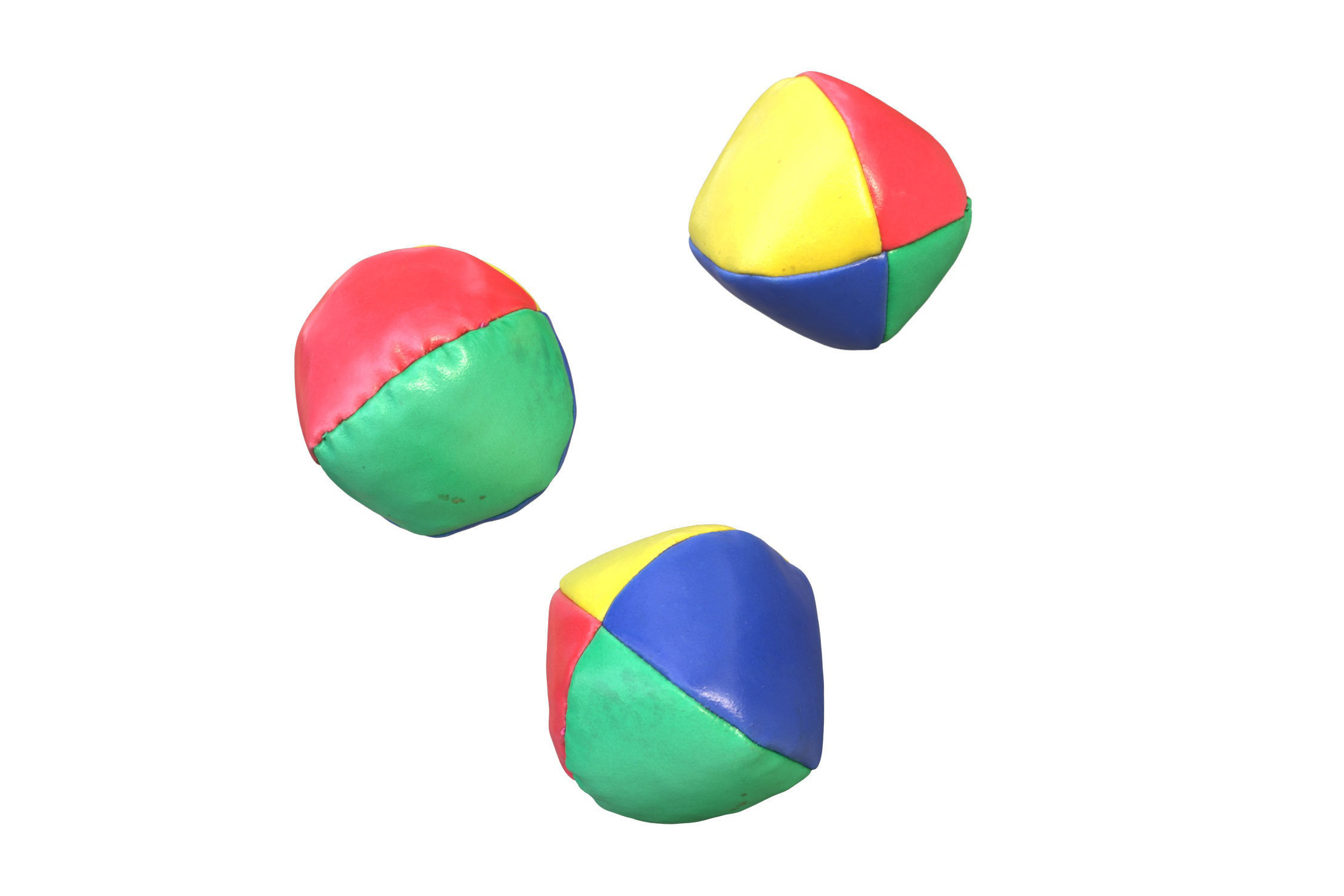 Realistic juggling ball photoscan - multiple resolutions 3D model_1