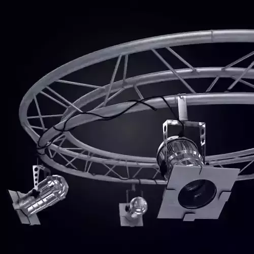 Stage Lights 3D model