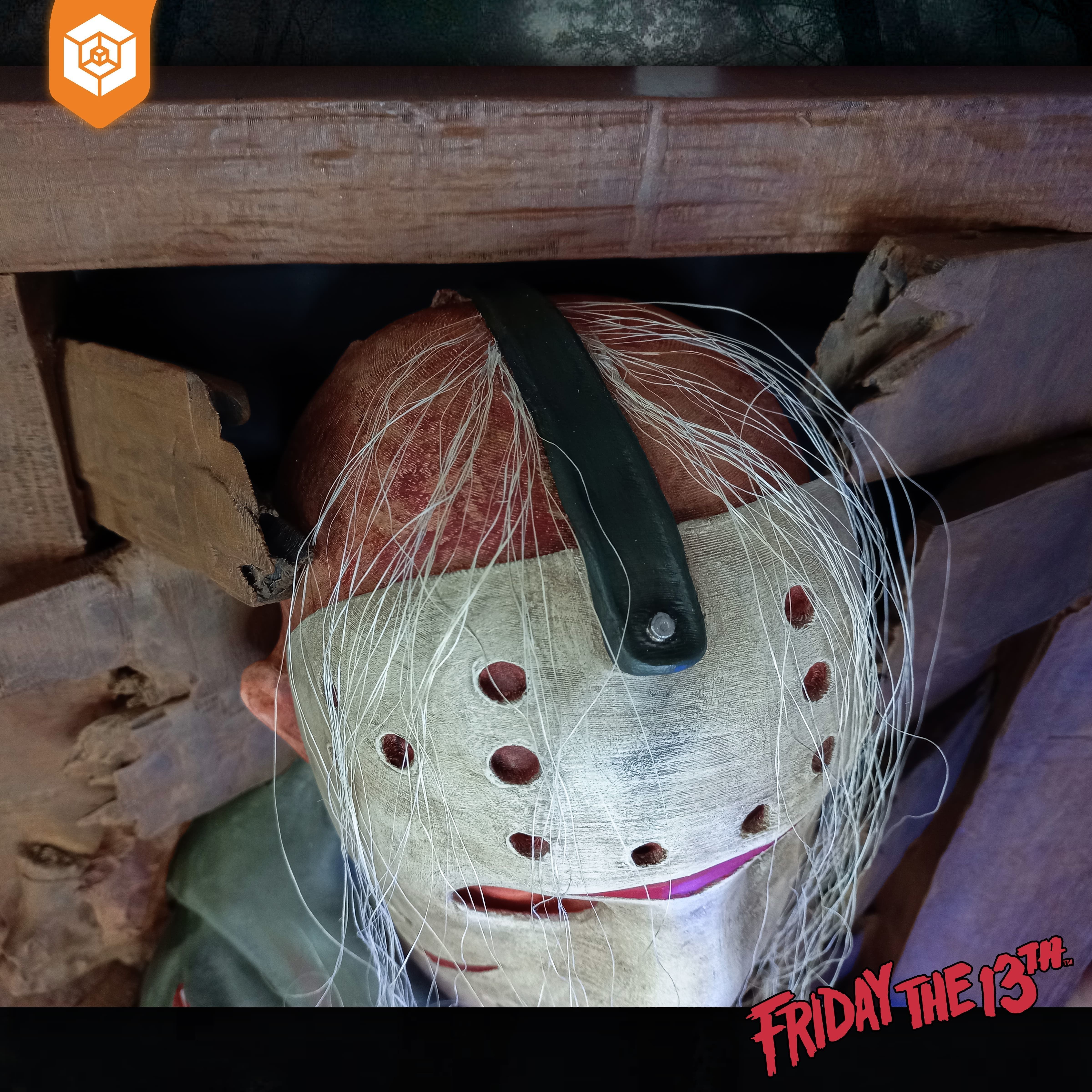 Jason Voorhees - Friday The 13th Wall Breaker 3D print model_7