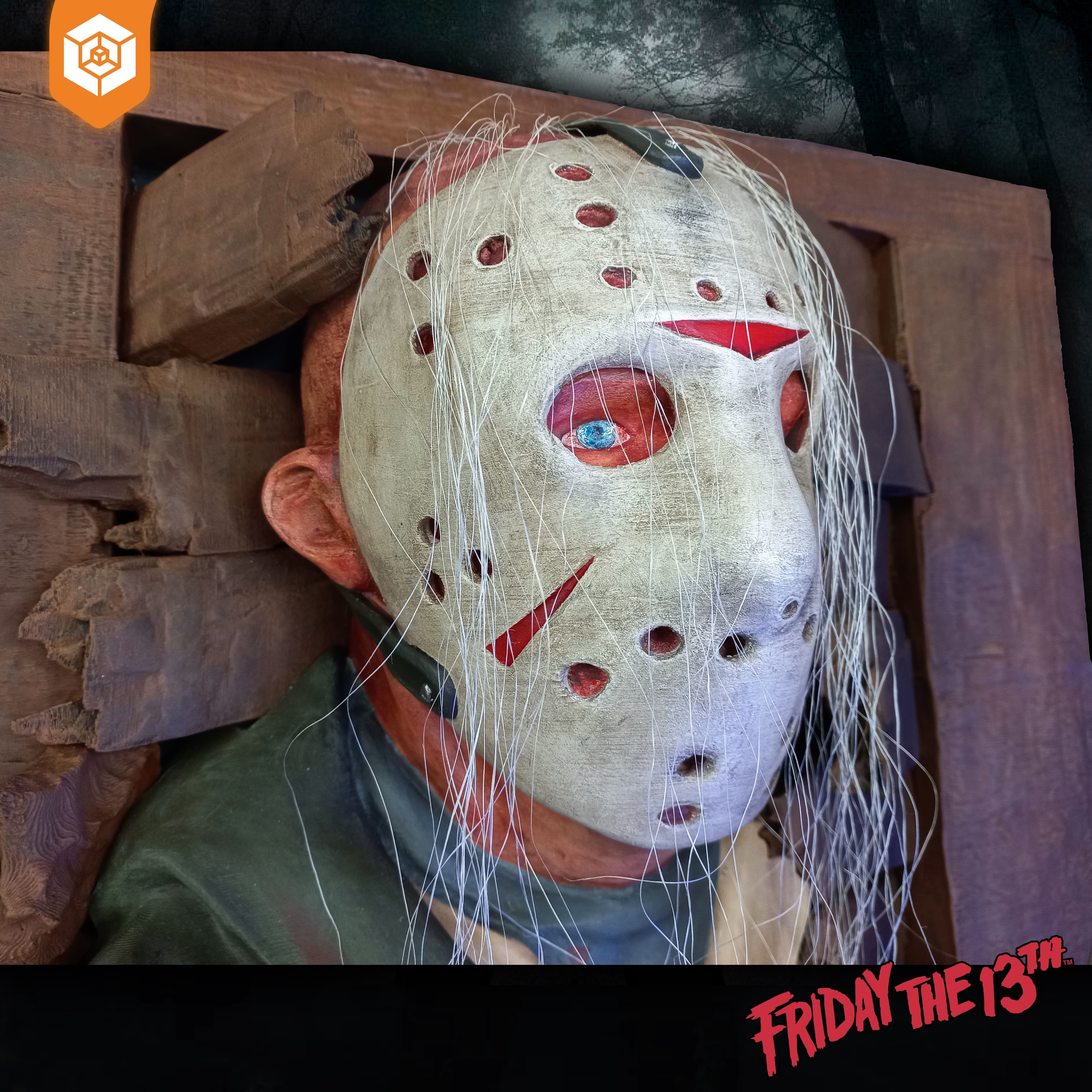 Jason Voorhees - Friday The 13th Wall Breaker 3D print model_10
