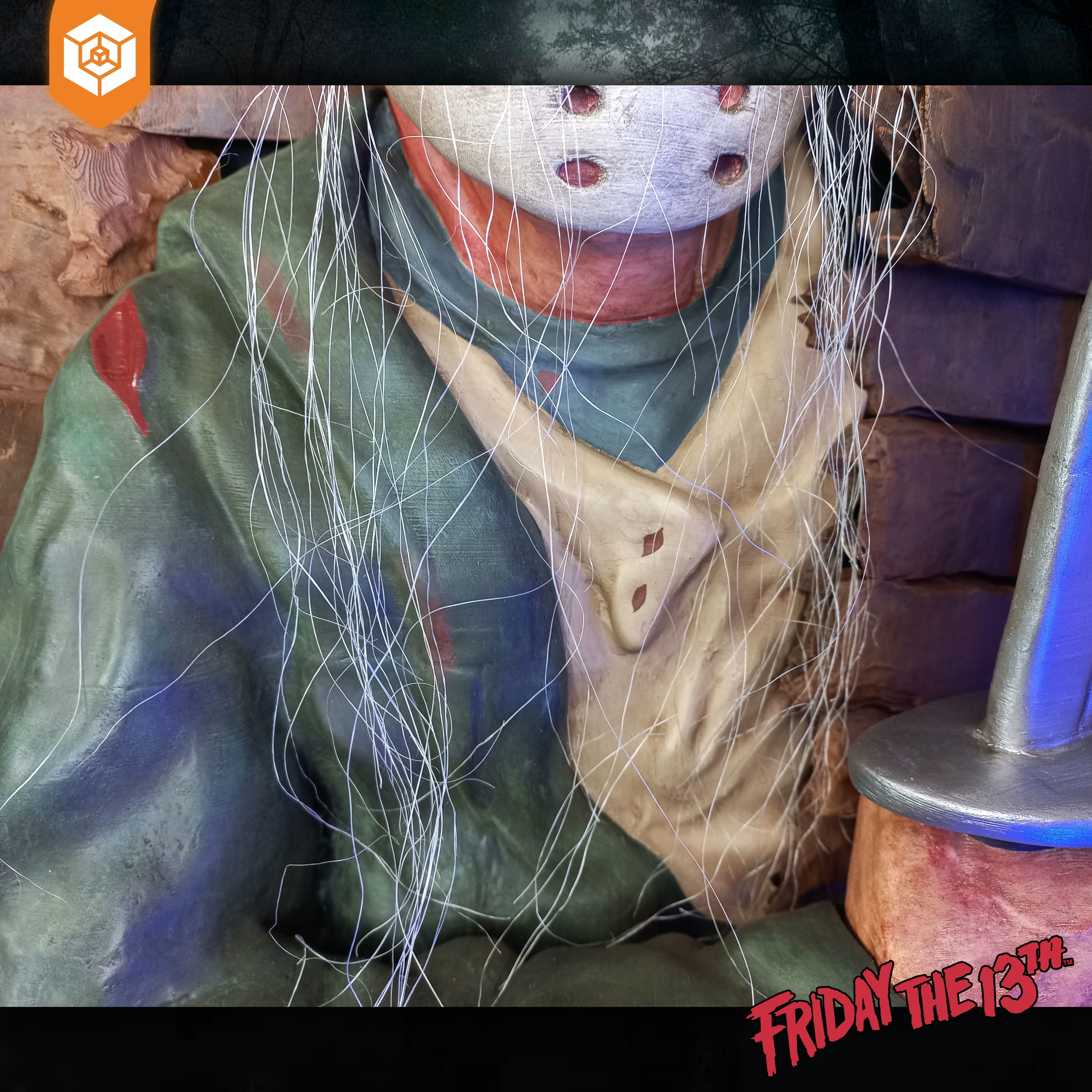 Jason Voorhees - Friday The 13th Wall Breaker 3D print model_6
